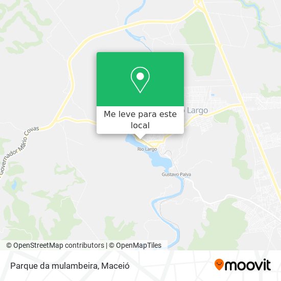Parque da mulambeira mapa