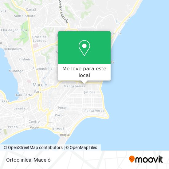 Ortocliníca mapa