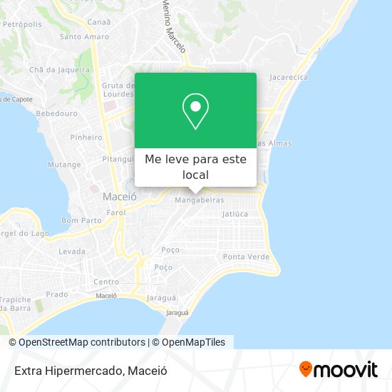 Extra Hipermercado mapa