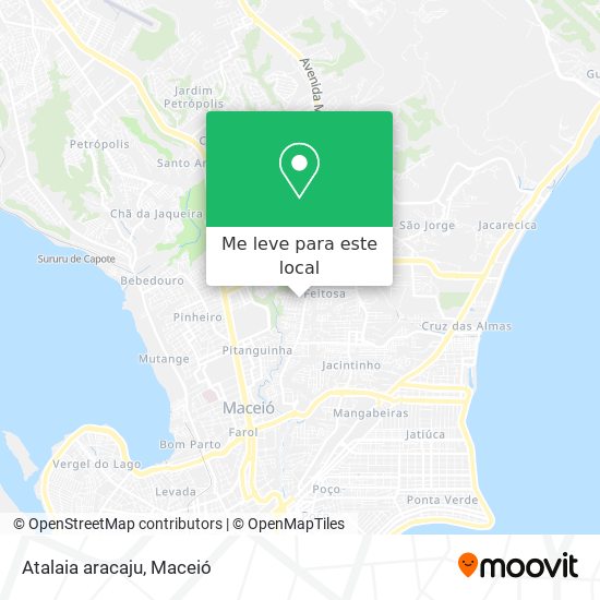Atalaia aracaju mapa