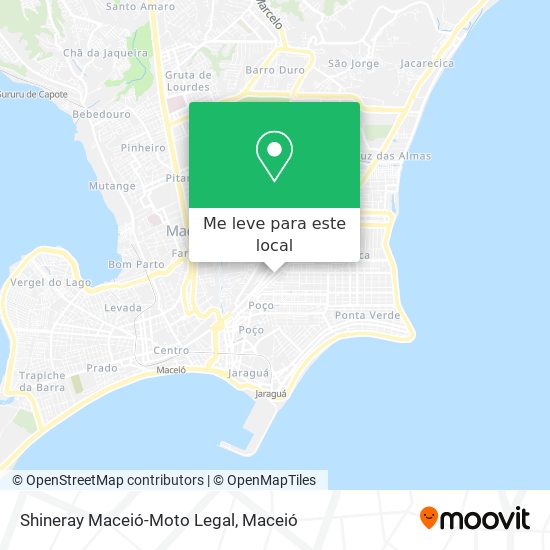 Shineray Maceió-Moto Legal mapa