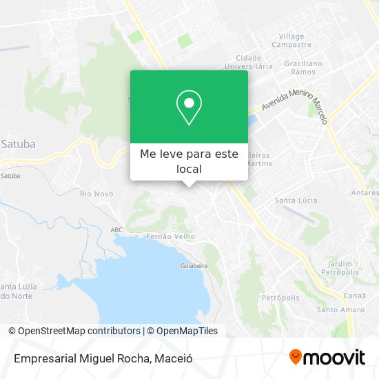 Empresarial Miguel Rocha mapa