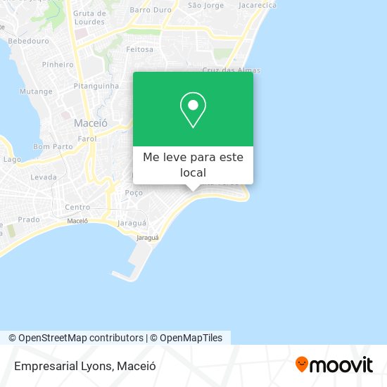 Empresarial Lyons mapa