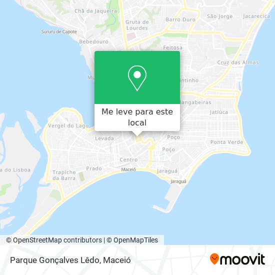 Parque Gonçalves Lêdo mapa