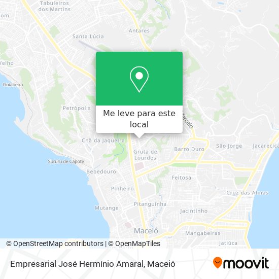 Empresarial José Hermínio Amaral mapa
