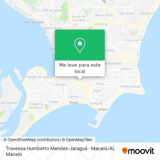 Travessa Humberto Mendes-Jaraguá - Maceió / Al mapa