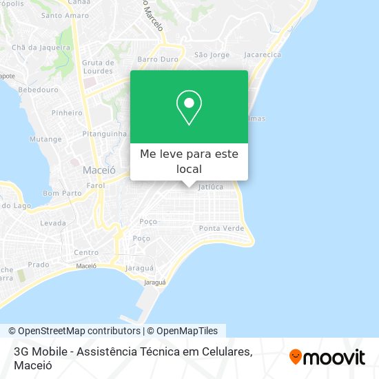 3G Mobile - Assistência Técnica em Celulares mapa