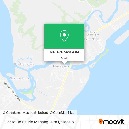 Posto De Saúde Massagueira I mapa