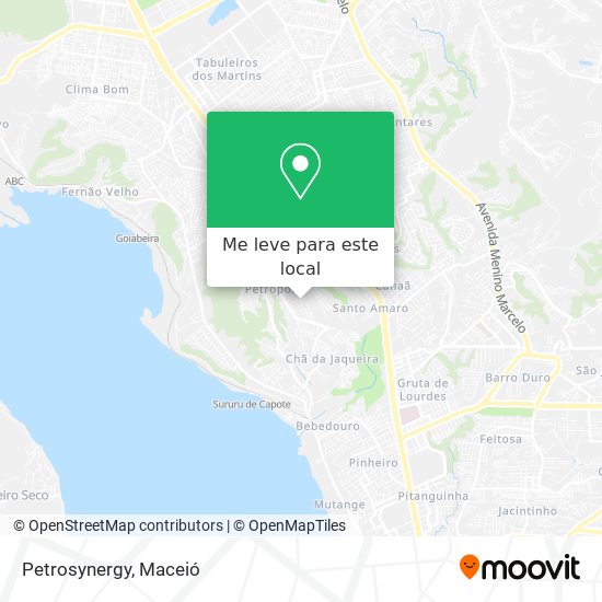 Petrosynergy mapa