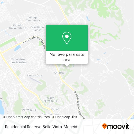 Residencial Reserva Bella Vista mapa