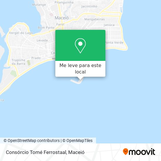 Consórcio Tomé Ferrostaal mapa