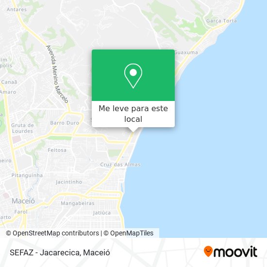 SEFAZ - Jacarecica mapa