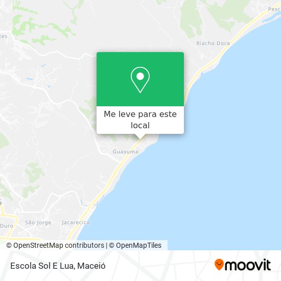 Escola Sol E Lua mapa
