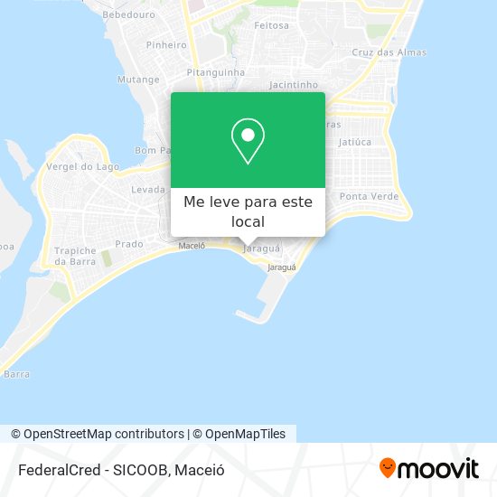 FederalCred - SICOOB mapa