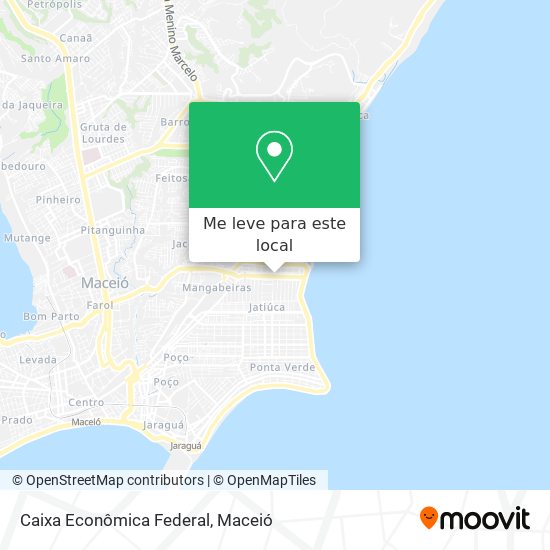 Caixa Econômica Federal mapa