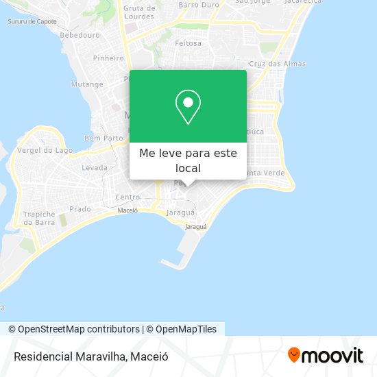 Residencial Maravilha mapa