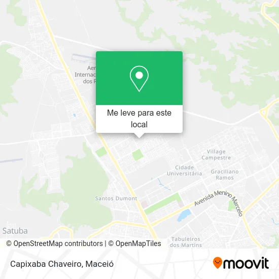 Capixaba Chaveiro mapa