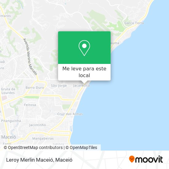 Leroy Merlin Maceió mapa