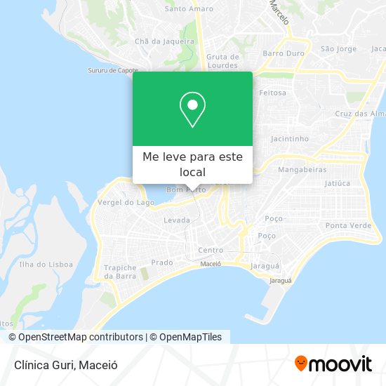 Clínica Guri mapa