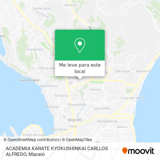 ACADEMIA KARATE KYOKUSHINKAI  CARLLOS ALFREDO mapa