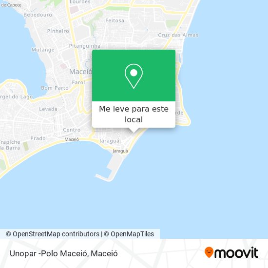 Unopar -Polo Maceió mapa