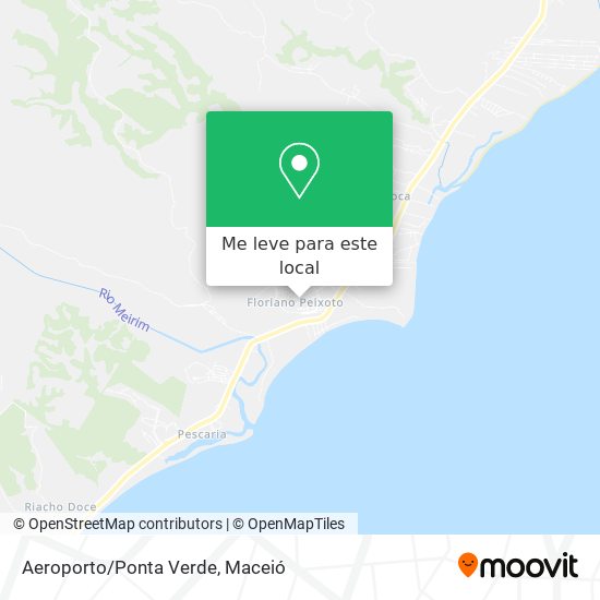 Aeroporto/Ponta Verde mapa