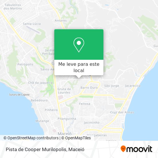 Pista de Cooper Murilopolis mapa