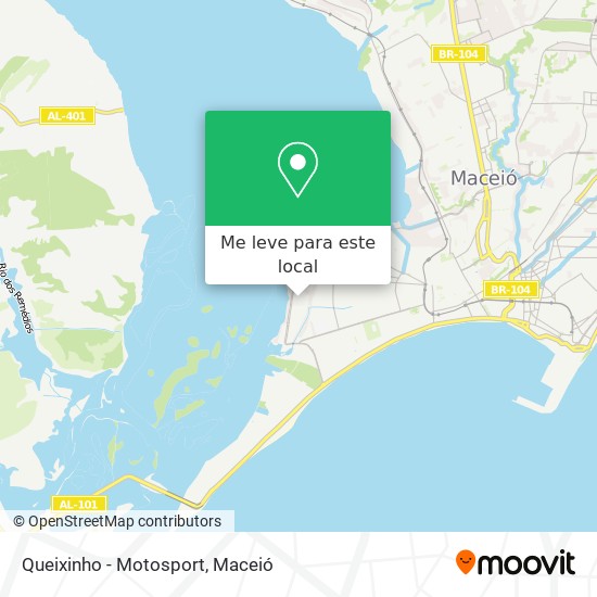 Queixinho - Motosport mapa