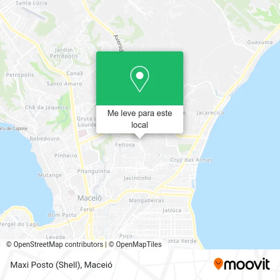 Maxi Posto (Shell) mapa