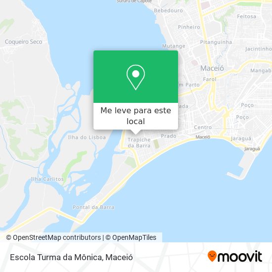 Escola Turma da Mônica mapa