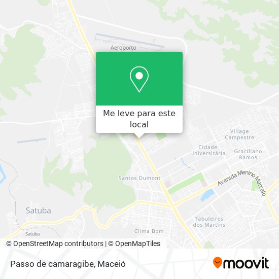 Passo de camaragibe mapa