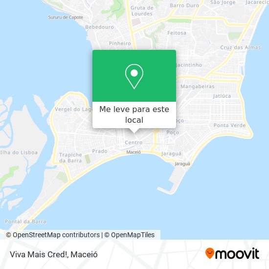 Viva Mais Cred! mapa