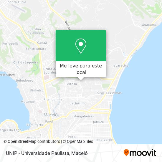 UNIP - Universidade Paulista mapa