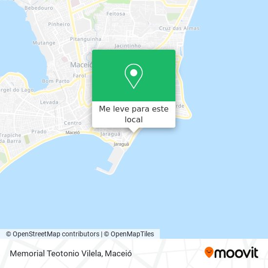 Memorial Teotonio Vilela mapa