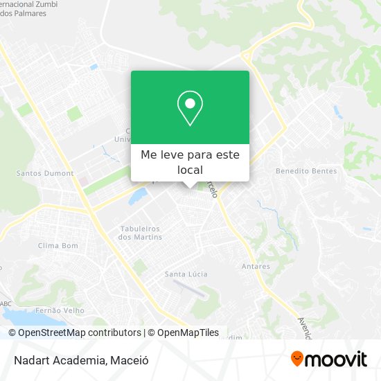 Nadart Academia mapa