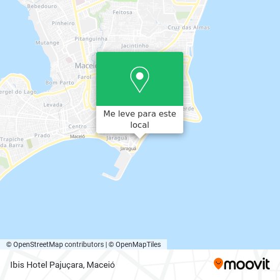 Ibis Hotel Pajuçara mapa