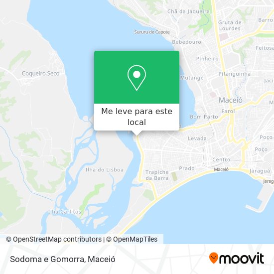 Sodoma e Gomorra mapa