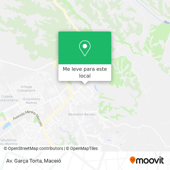 Av. Garça Torta mapa