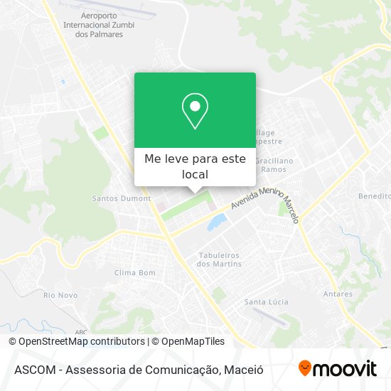 ASCOM - Assessoria de Comunicação mapa