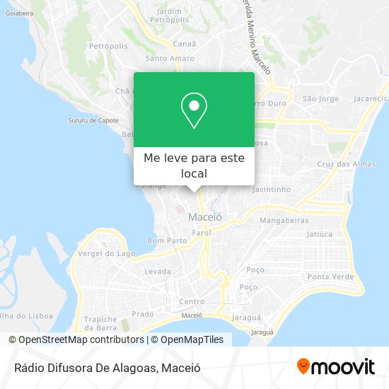 Rádio Difusora De Alagoas mapa