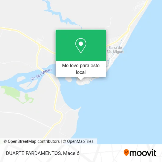 DUARTE FARDAMENTOS mapa