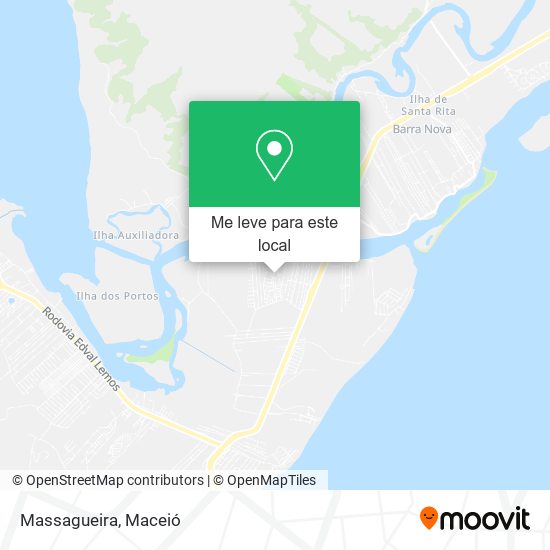 Massagueira mapa