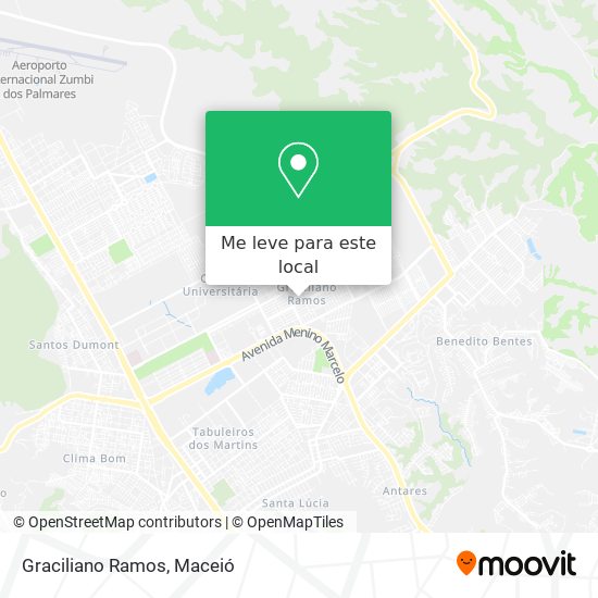 Graciliano Ramos mapa