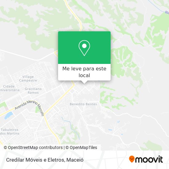 Credilar Móveis e Eletros mapa