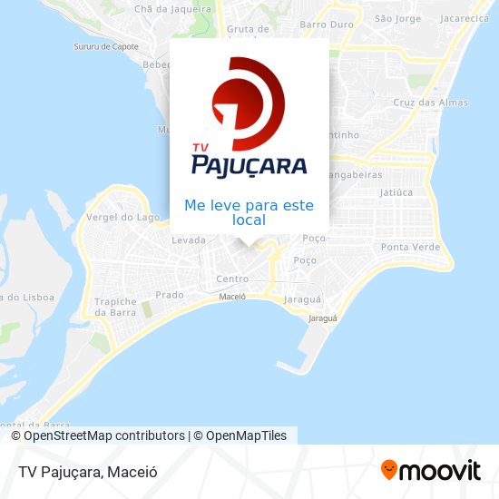 TV Pajuçara mapa