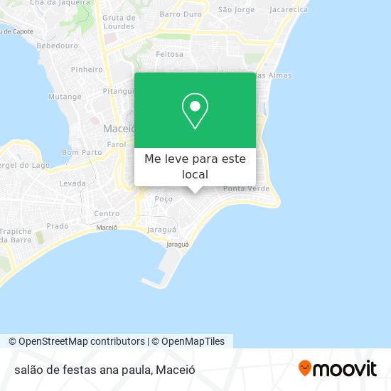 salão de festas ana paula mapa