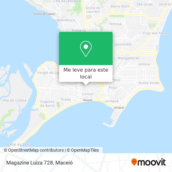 Magazine Luiza 728 mapa