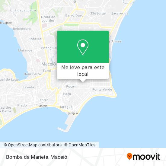 Bomba da Marieta mapa