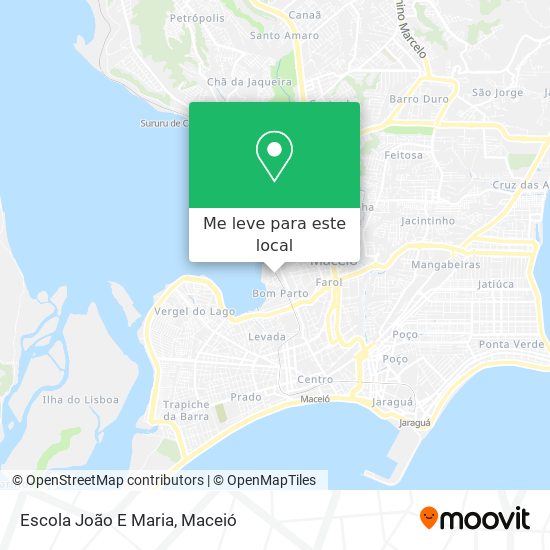 Escola João E Maria mapa