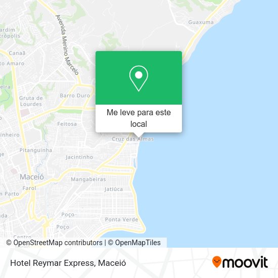 Hotel Reymar Express mapa